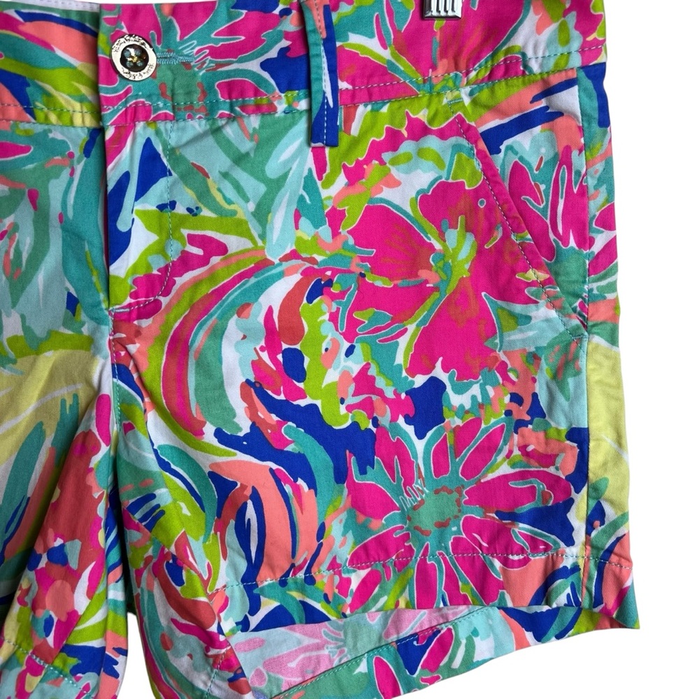 Lilly Pulitzer Callahan 5” Short in Multi Casa Banana Size 6 - Picture 5 of 14